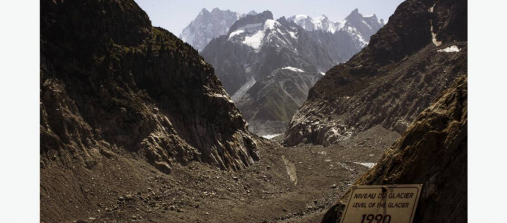 La mer de Glace en 2021 La mer de Glace en 2021